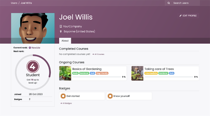 eLearning - Odoo- Binhex cloud