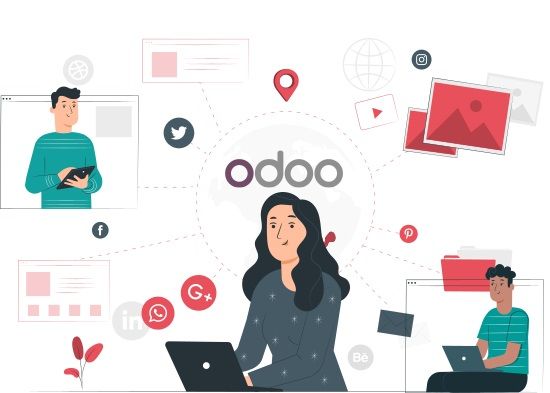 Odoo • Text and Image